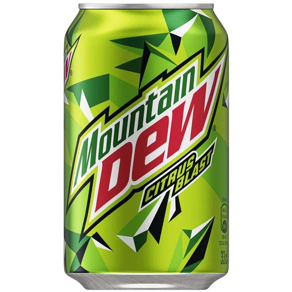 Produktabbildung Mountain Dew Energy Drink Limonade Citrus