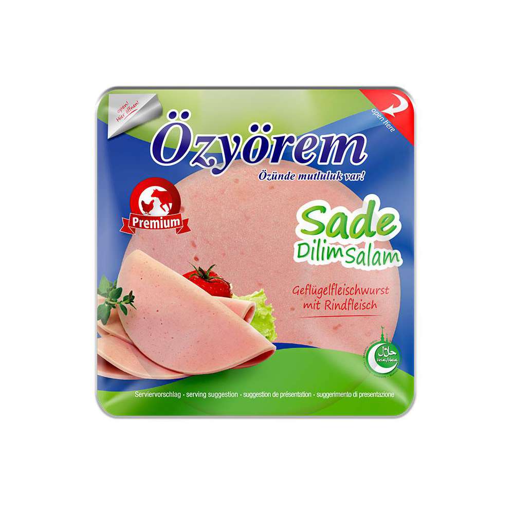 Produktabbildung Özyörem Geflügel-Rindwurst