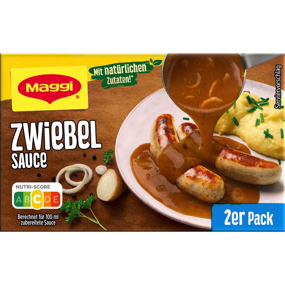 Produktabbildung Maggi Delikatess-Sauce, Zwiebel