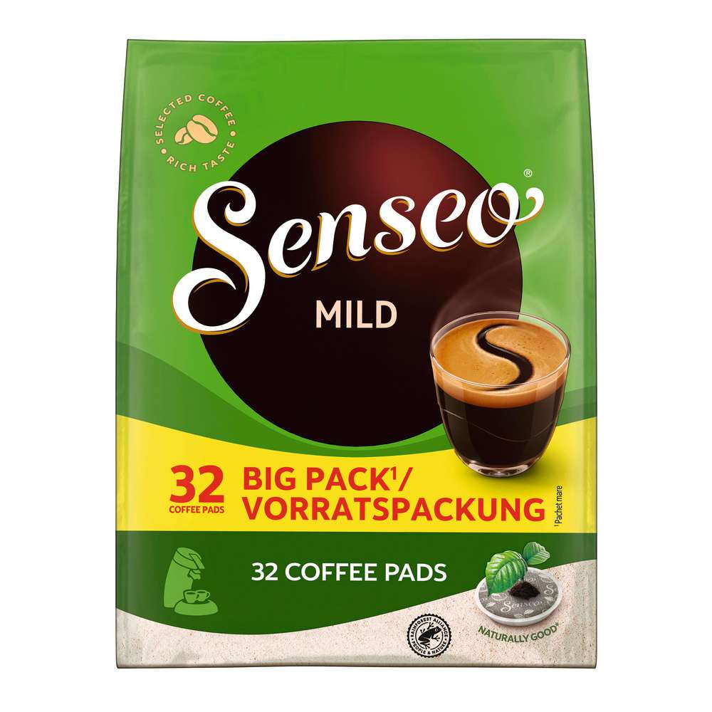 Produktabbildung Senseo Kaffeepads XL, mild