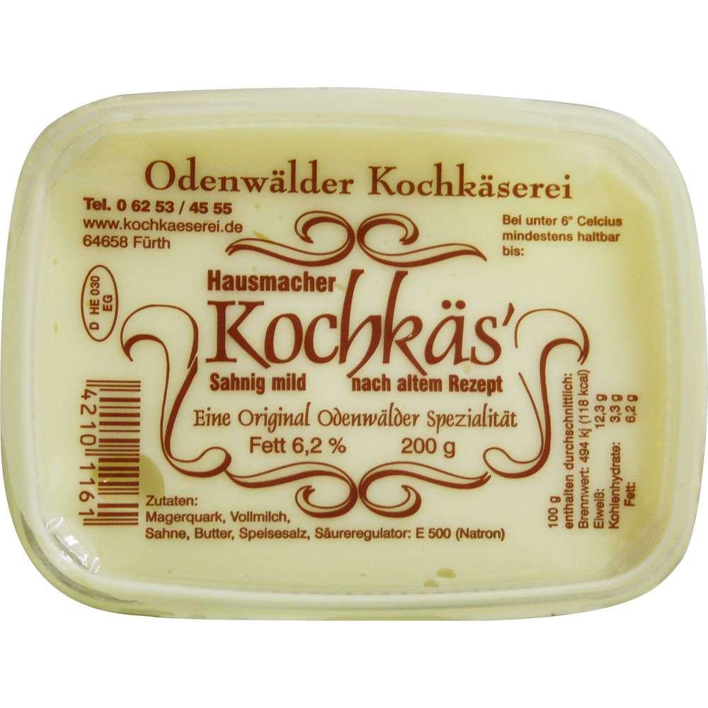 Produktabbildung Odenwald Kochkäse Original