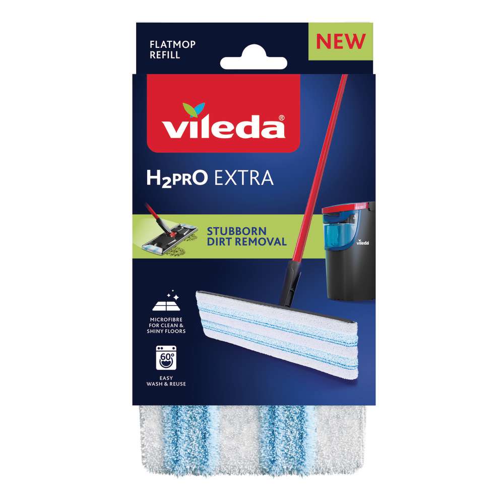 Produktabbildung Vileda Ersatzbezug H2Pro Extra Flat Mop