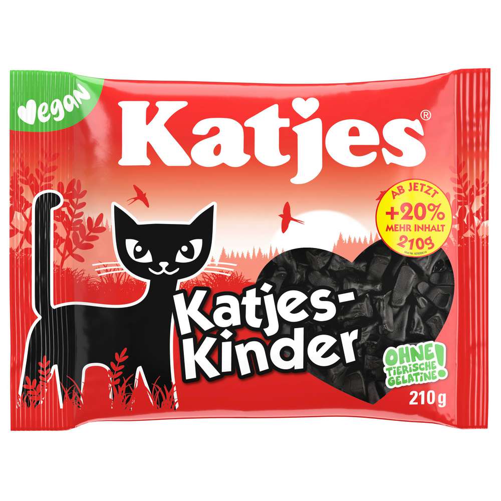 Produktabbildung Katjes Lakritze Katjes-Kinder, Vegan