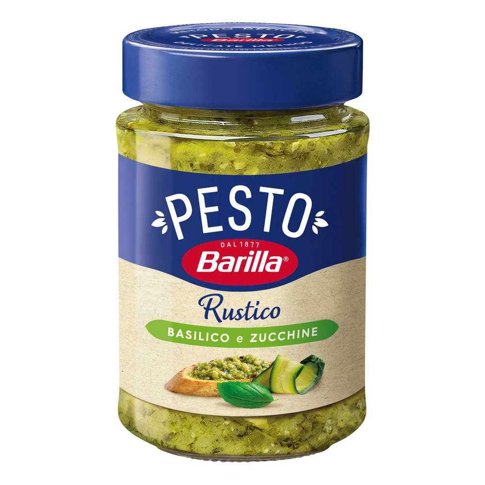 Produktabbildung Barilla Pastasoße, Pesto Rustico Basilico & Zucchine