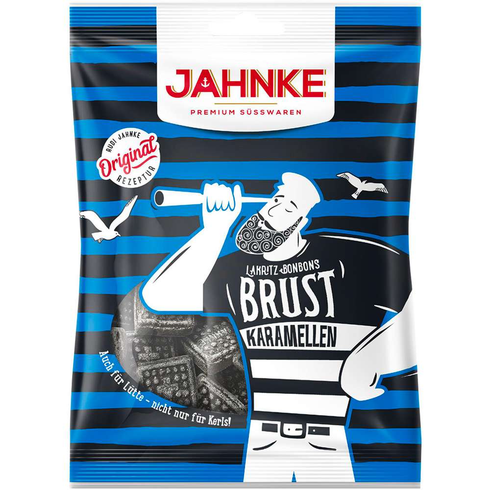 Produktabbildung JAHNKE Lakritz Bonbons Brust Karamellen