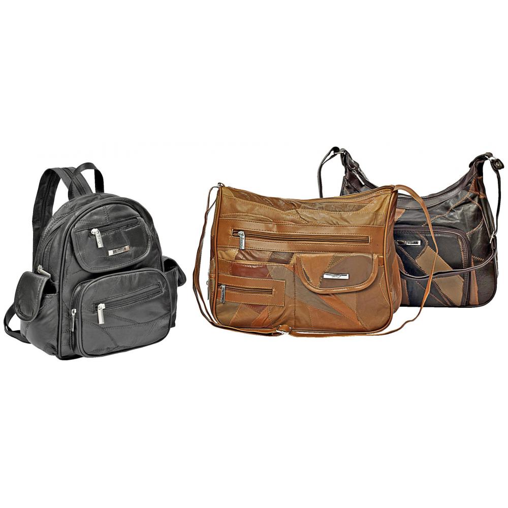 Produktabbildung keine Marke Damen-Patchwork-Tasche, je Artikel
