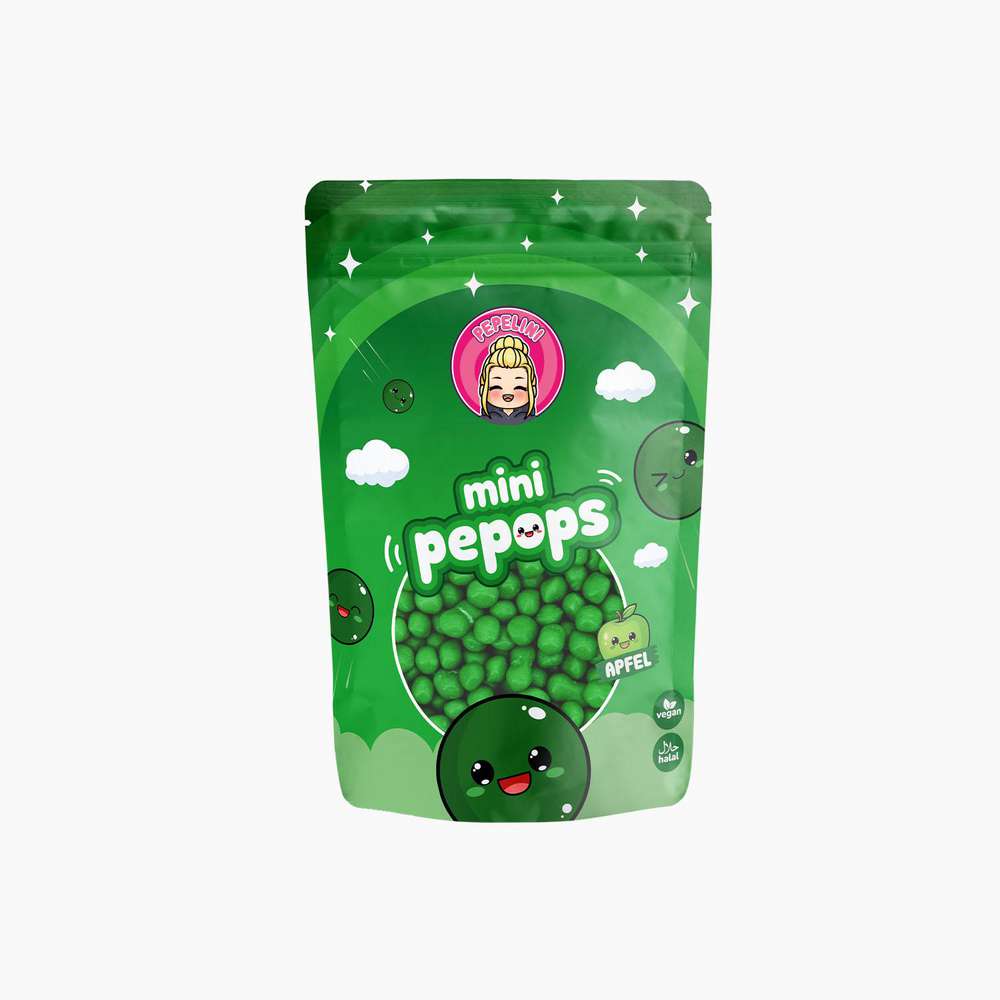 Produktabbildung Pepelini Mini Pepops Apfel