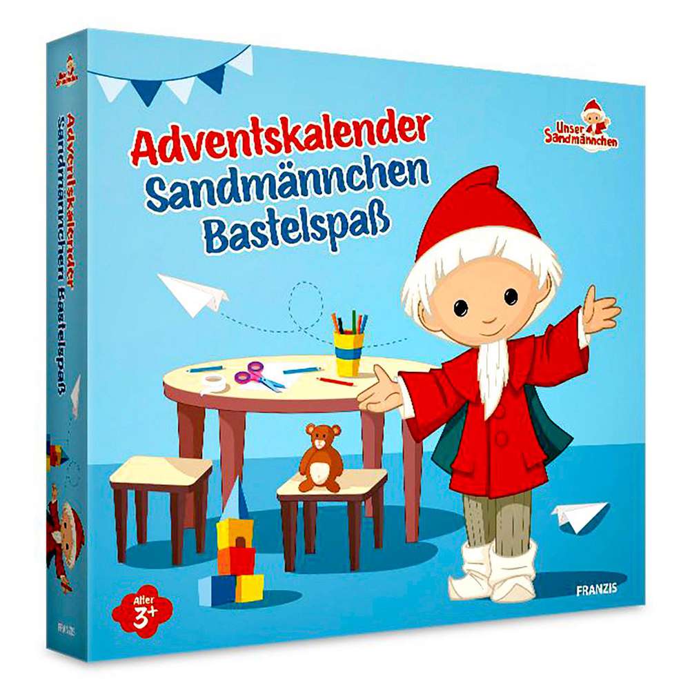 Produktabbildung Sandmännchen Adventskalender Bastelspaß