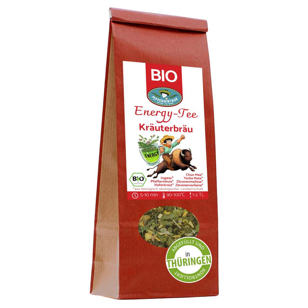 Produktabbildung Peppermintman Bio Energy Kräutertee