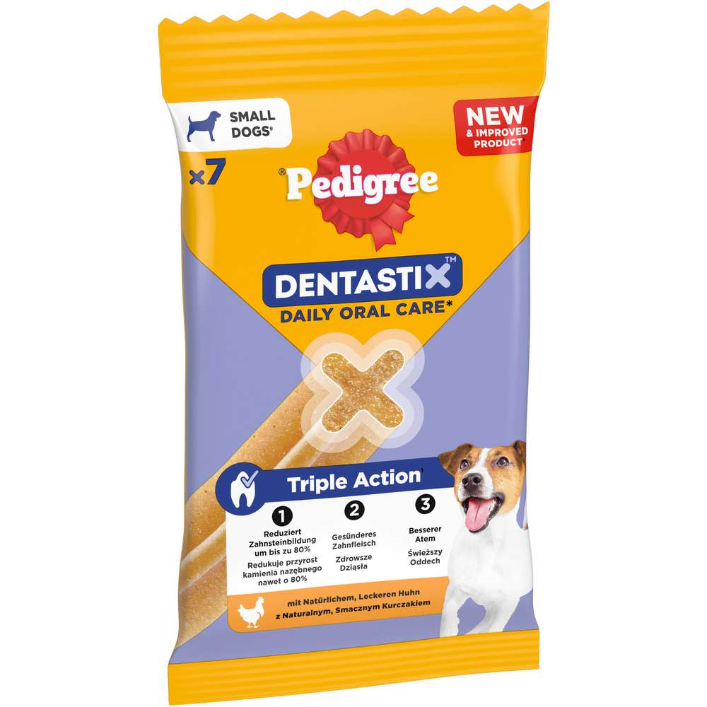 Produktabbildung Pedigree Hunde-Snack Denta Stix klein