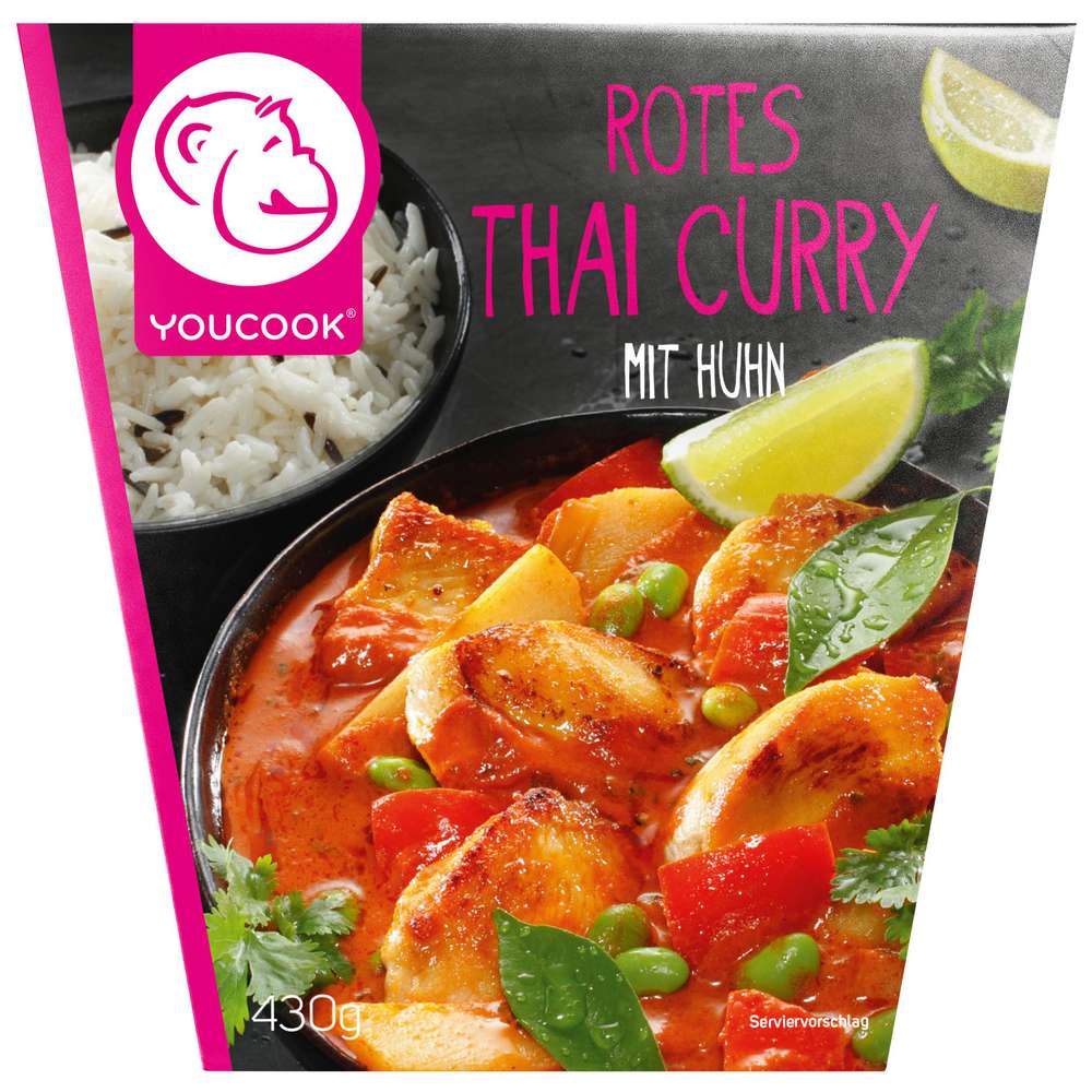 Produktabbildung Youcook Rotes Thai Curry
