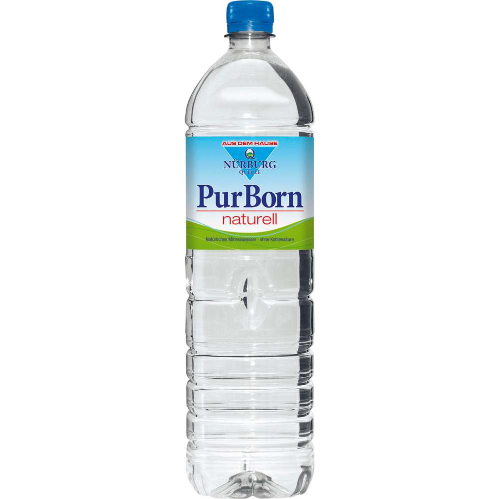 Produktabbildung PurBorn Mineralwasser, Naturell