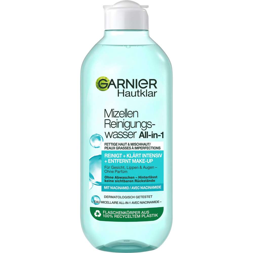 Produktabbildung Garnier Skin Active Mizellenwasser Hautklar 3 in 1