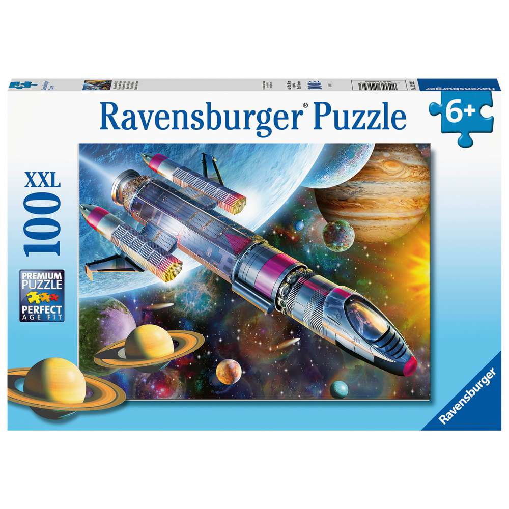 Produktabbildung Ravensburger Puzzle 100 Teile, Mission im Weltall