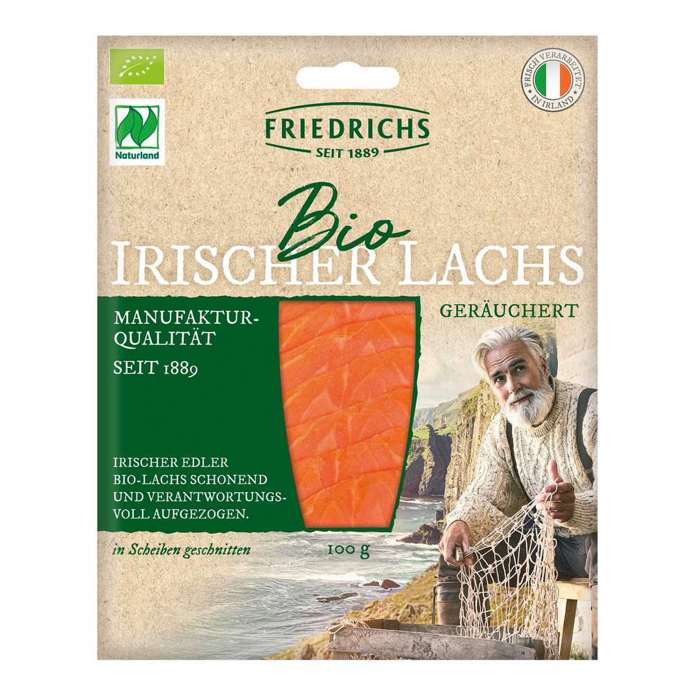 Produktabbildung Friedrichs Bio Irischer Lachs