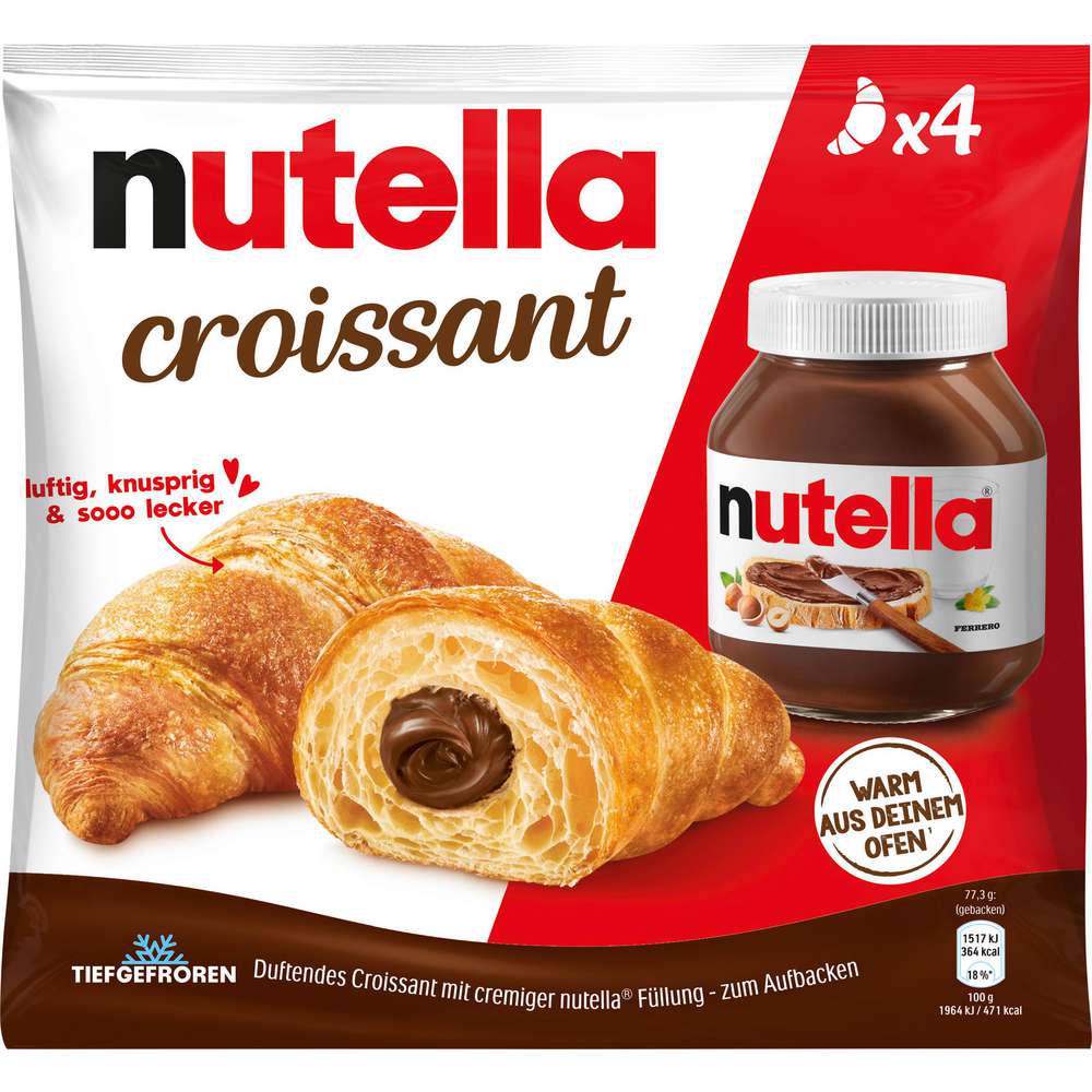 Produktabbildung Ferrero Nutella Croissant