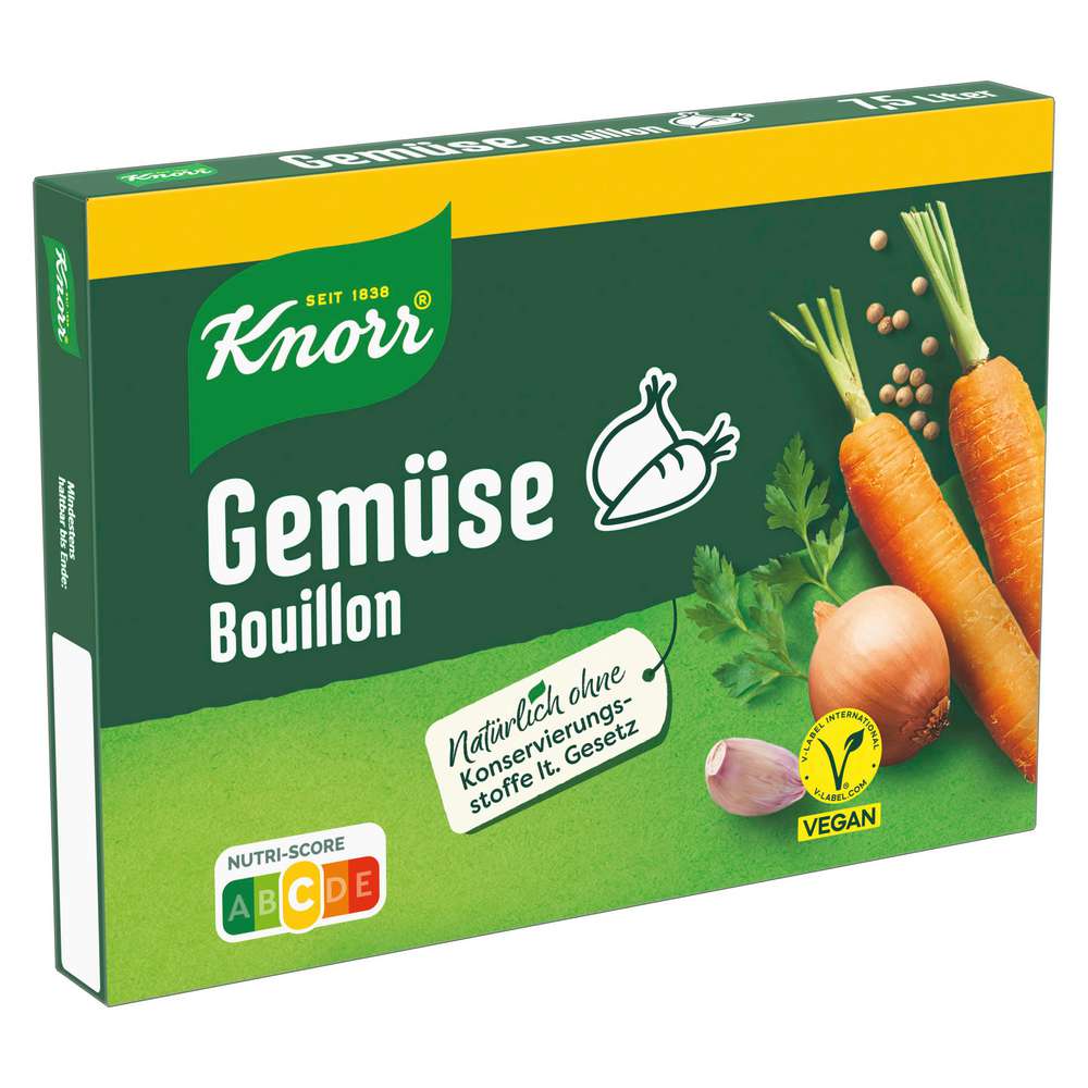 Produktabbildung Knorr Gemüse-Bouillon, Würfel
