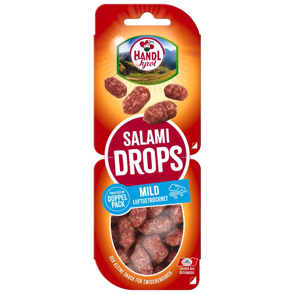 Produktabbildung Handl Tyrol Salami Drops, mild