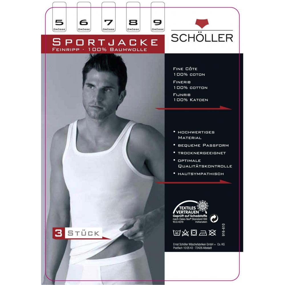 Produktabbildung keine Marke Herren-Achselhemden oder -Slips 3er-Pack, je 3er-/4er-Pack
