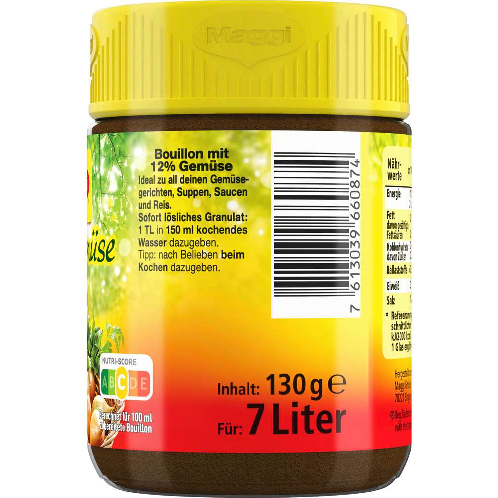 Produktabbildung Maggi Gewürzmischung Gartengemüse Bouillon
