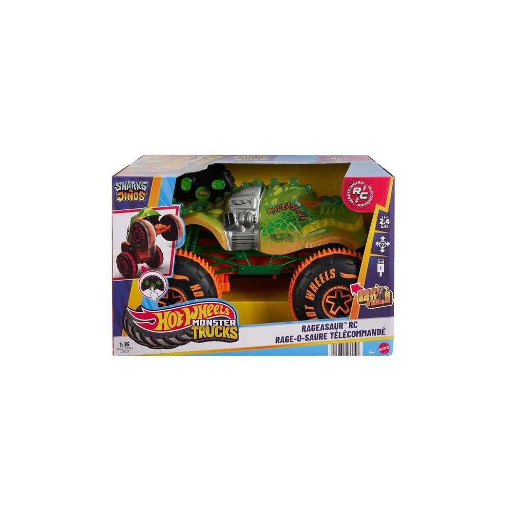 Produktabbildung Mattel Hot Wheels Monster Trucks R/C  Rageasaur
