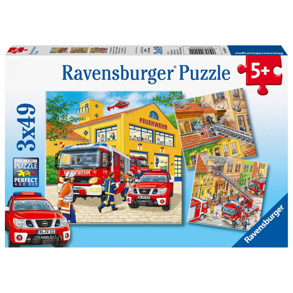 Produktabbildung Ravensburger Puzzle Feuerwehreinsatz