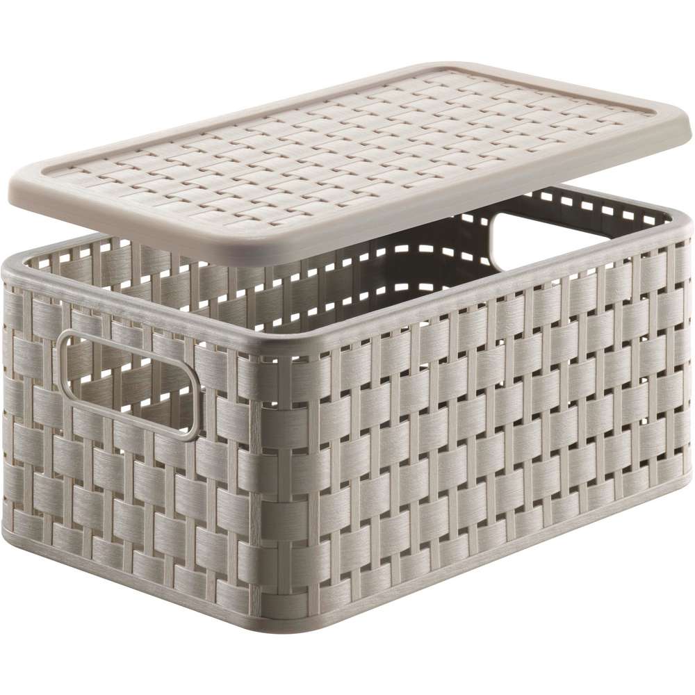 Produktabbildung Rotho Korb A5 Country Cappuccino, 6l