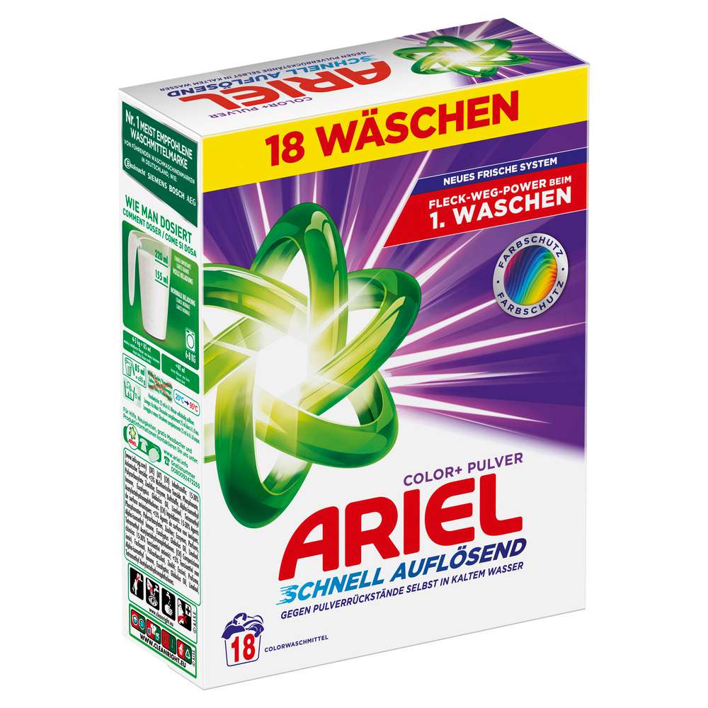 Produktabbildung Ariel Color-Waschmittel, Pulver