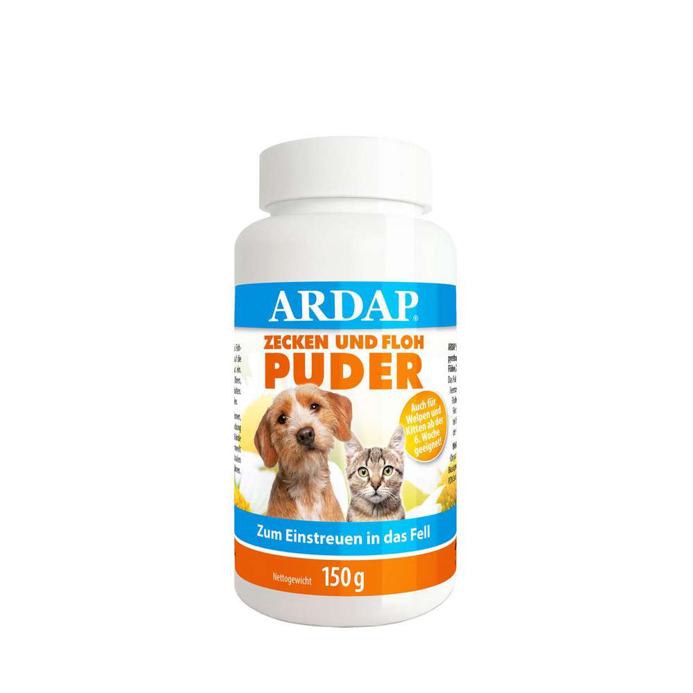 Produktabbildung Ardap Zecken- und Flohpuder