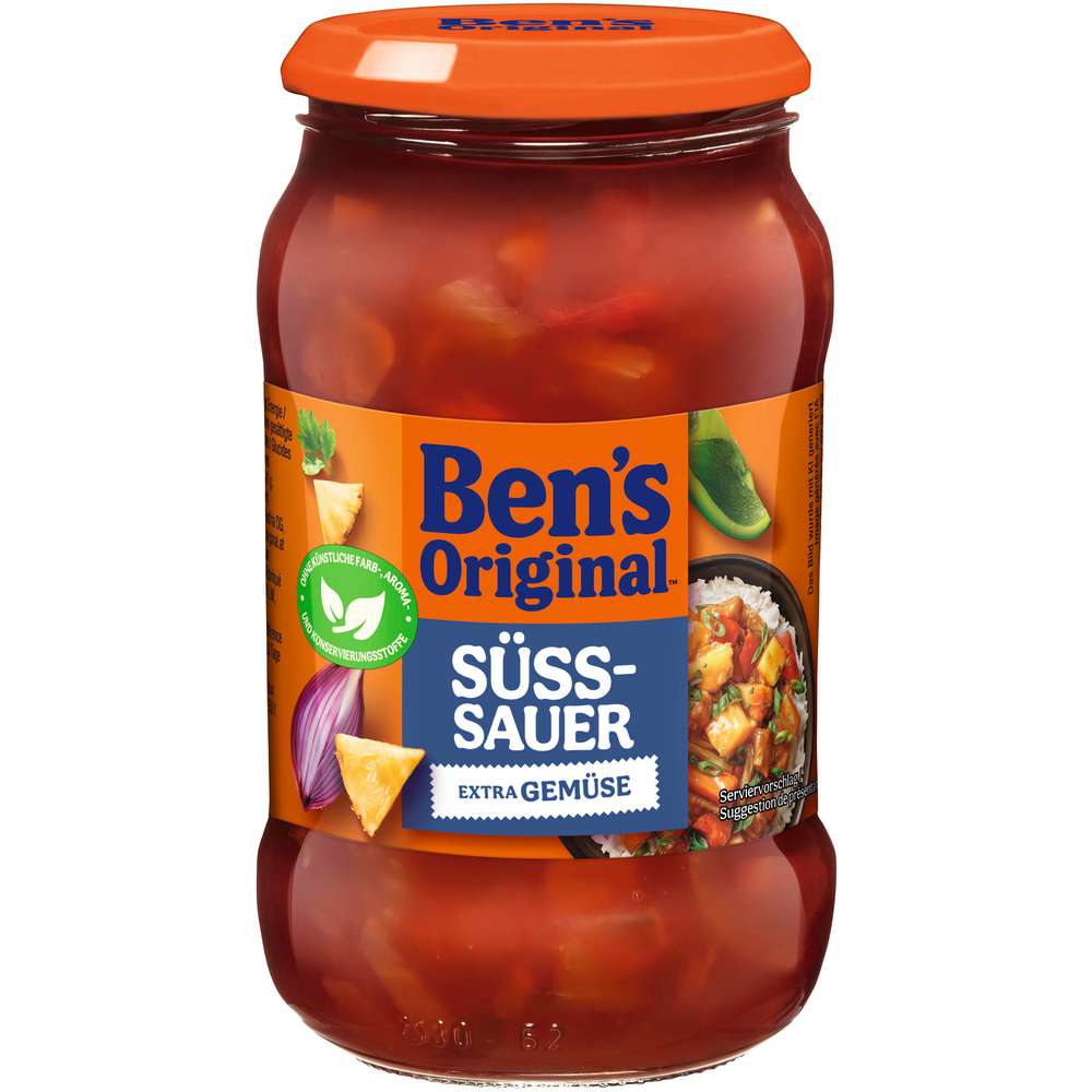 Produktabbildung BEN'S ORIGINAL Soße Süß-Sauer, Gemüse