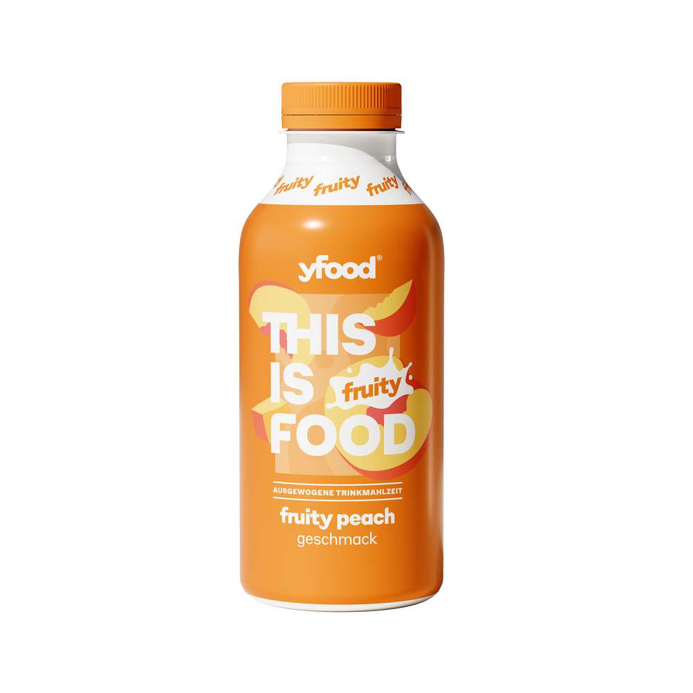 Produktabbildung YFood Trinkmahlzeit This is Food Fruity, Pfirsich