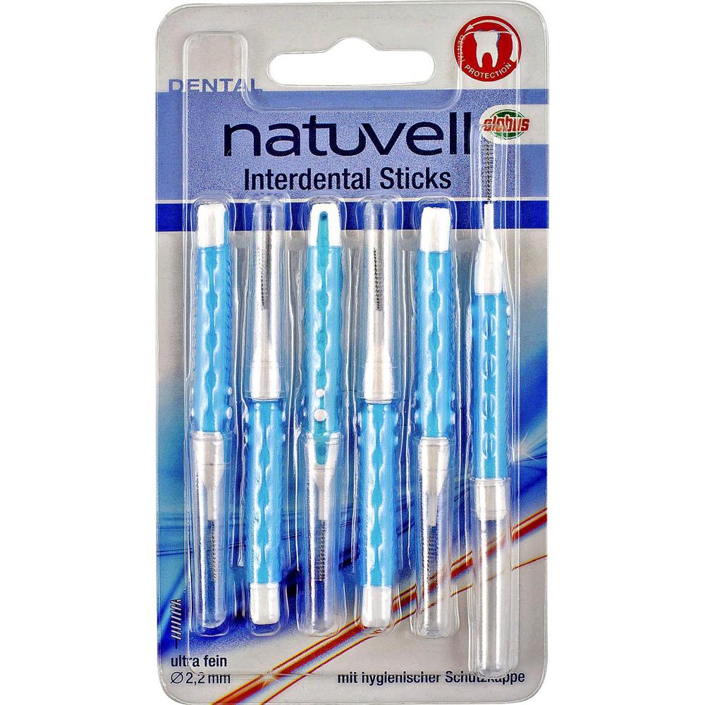 Produktabbildung keine Marke natuvell Interdental-Sticks, 6er-Pack