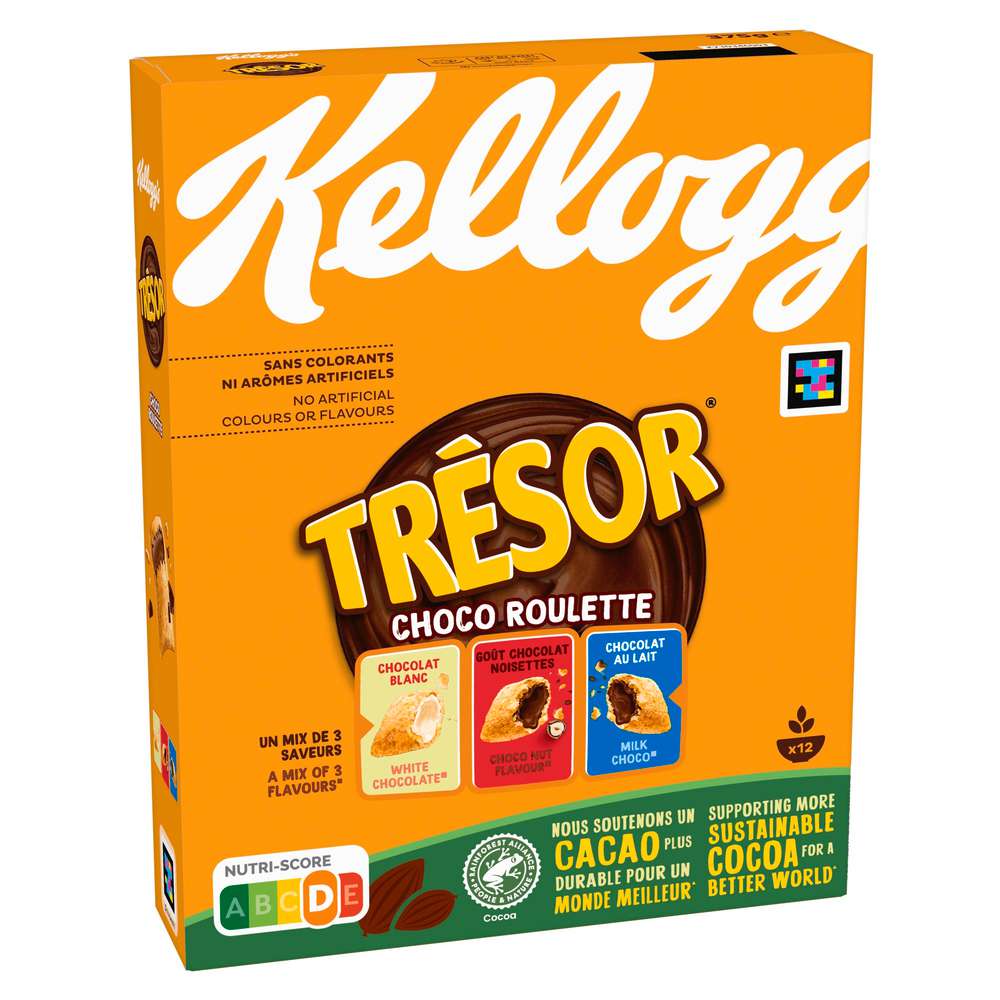 Produktabbildung Kellogg's Cerealien Tresor Choco-Roulette