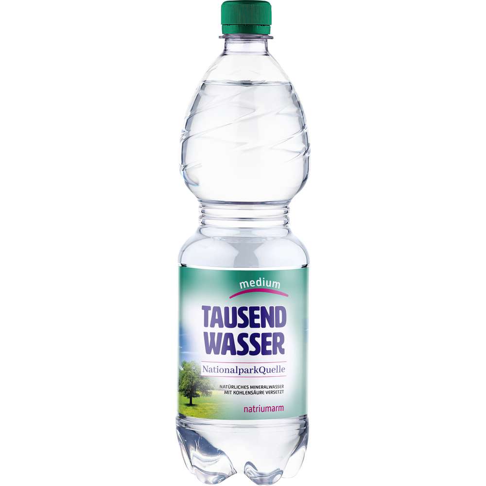 Produktabbildung Schwollener Tausendwasser Mineralwasser, Medium