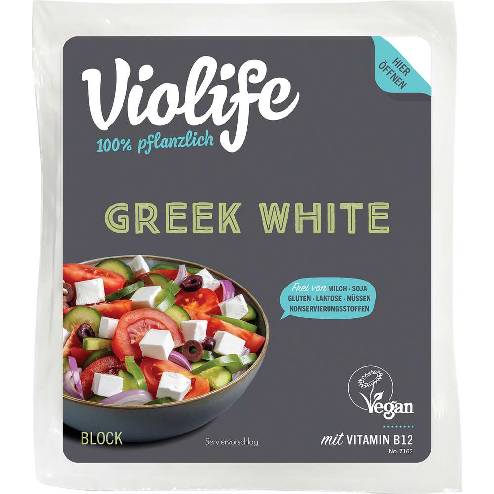 Produktabbildung Violife Veganer griechischer Käse, Greek White