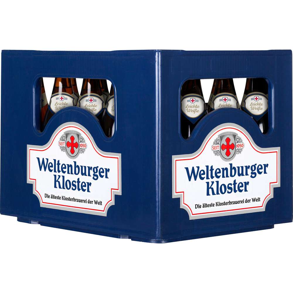 Produktabbildung Weltenburger Kloster Jacobus Leichte Weiße Weißbier 2,9% (20x 0,500 Liter)