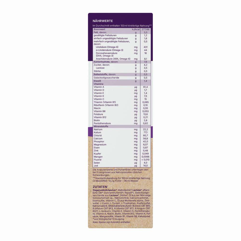 Produktabbildung Töpfer Bio Ziegenmilch 2