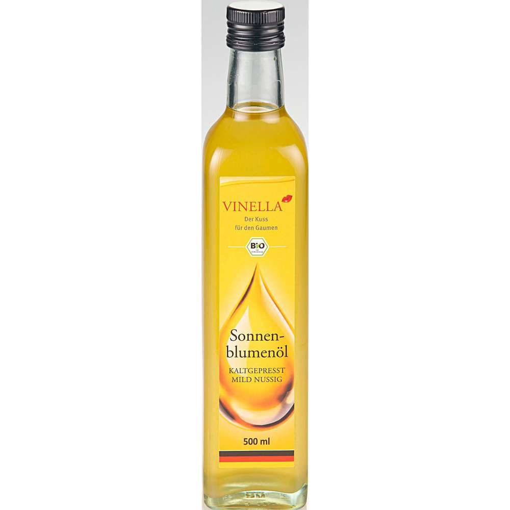 Produktabbildung Vinella Bio Sonnenblumenöl 