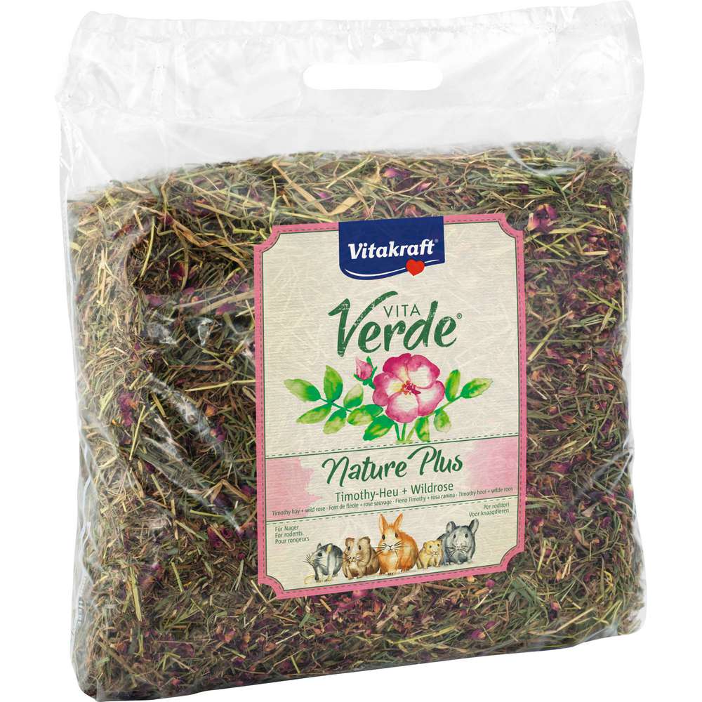 Produktabbildung Vitakraft Vita Verde Tomothy-Heu + Wildrose