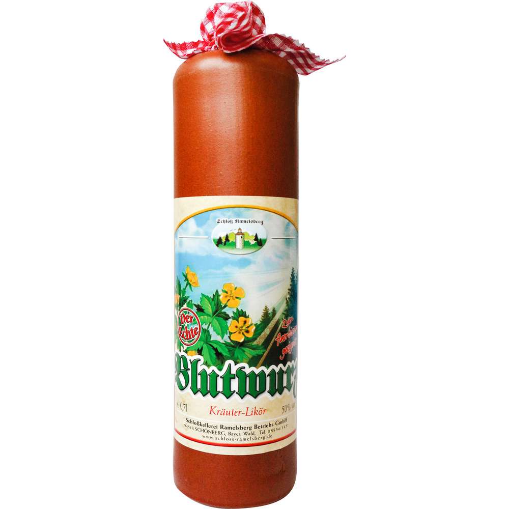 Produktabbildung Schloss Ramelsberg Blutwurz Kräuterlikör 50%