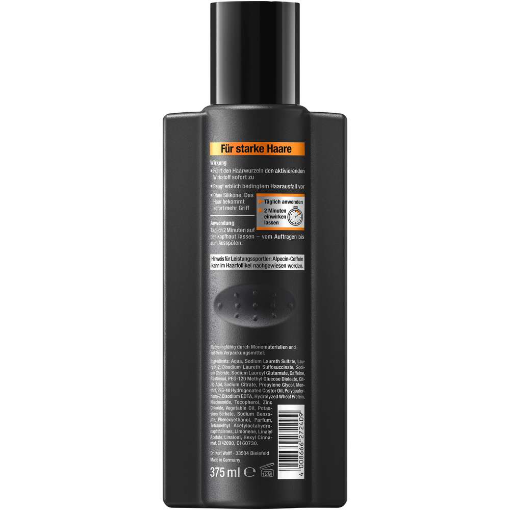 Produktabbildung Alpecin Coffein Shampoo C1 Black Edition