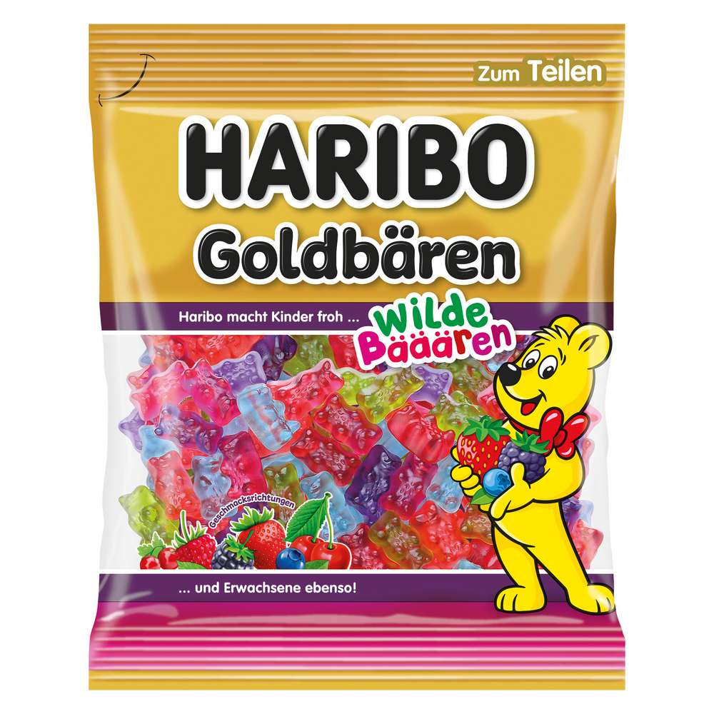 Produktabbildung Haribo Fruchtgummi Goldbären Wilde Bären