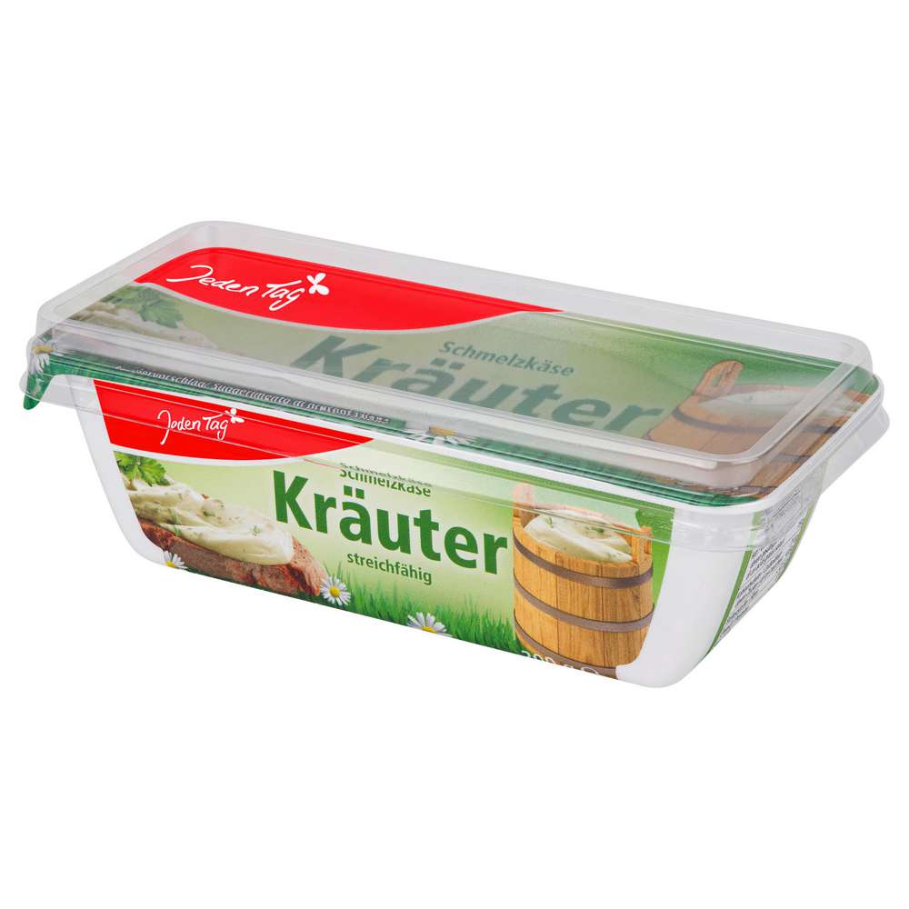Produktabbildung Jeden Tag Schmelzkäse, Kräuter