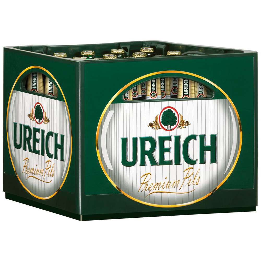 Produktabbildung Eichbaum Ureich Premium Pilsener Bier 4,8% (20x 0,500 Liter)