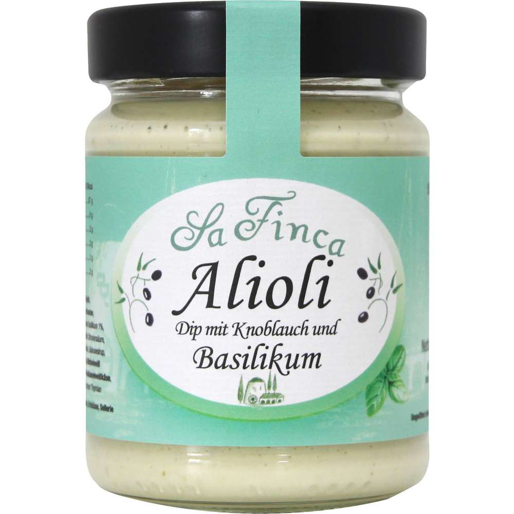 Produktabbildung Sa Finca Aioli Aufstrich, Basilikum
