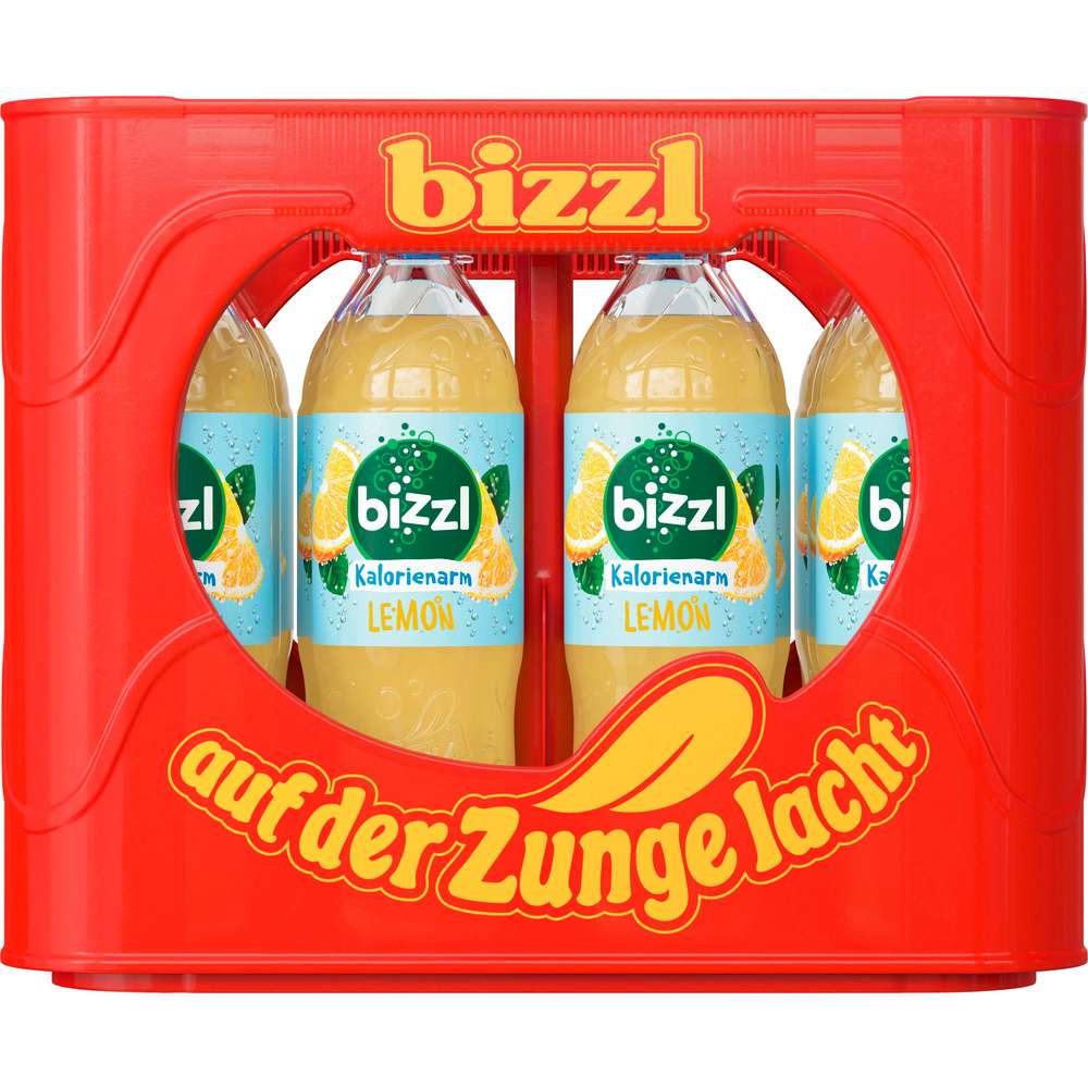 Produktabbildung Bizzl Zitronen-Limonade, kalorienarm (12x 1,000 Liter)