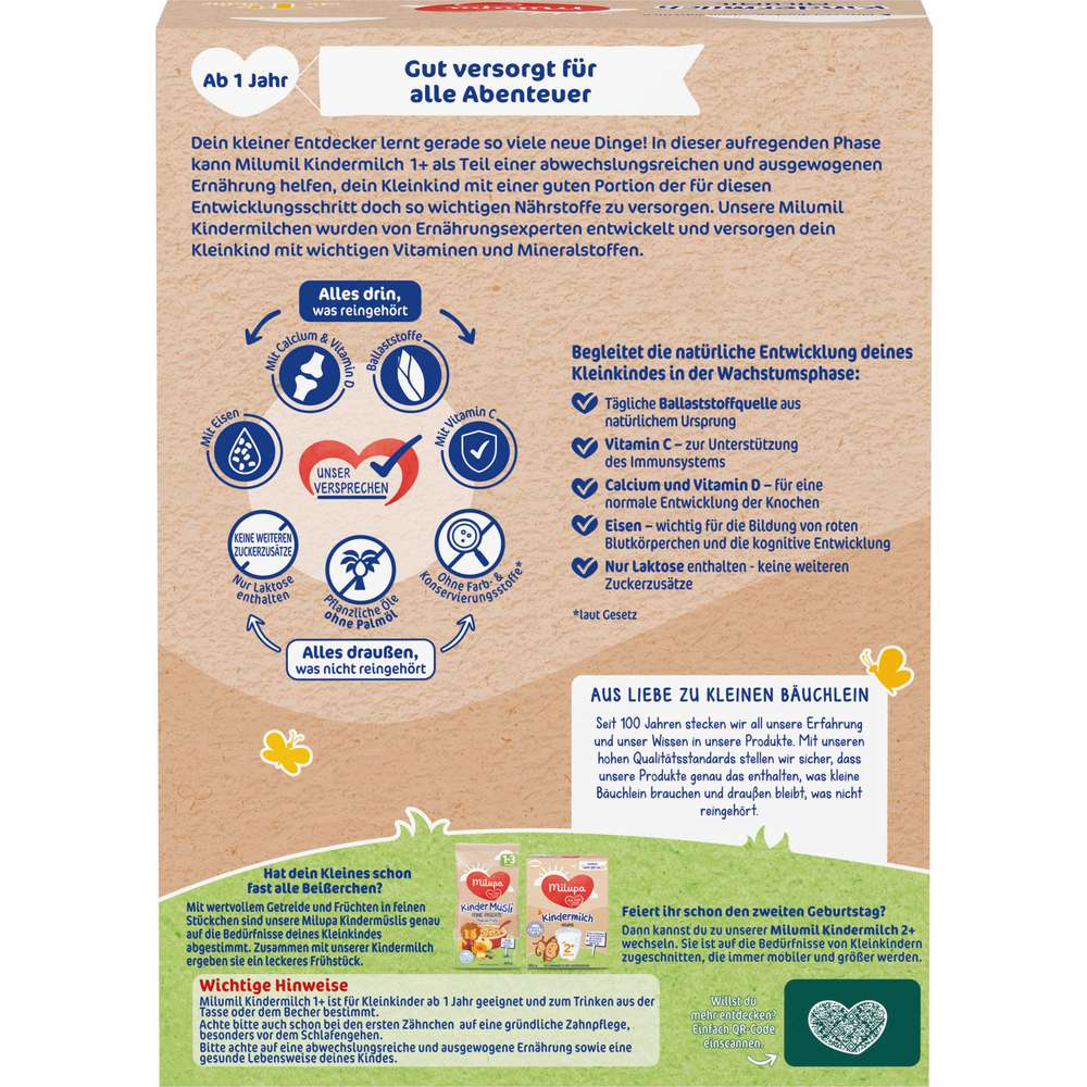 Produktabbildung Milupa Milumil Kindermilch 1+