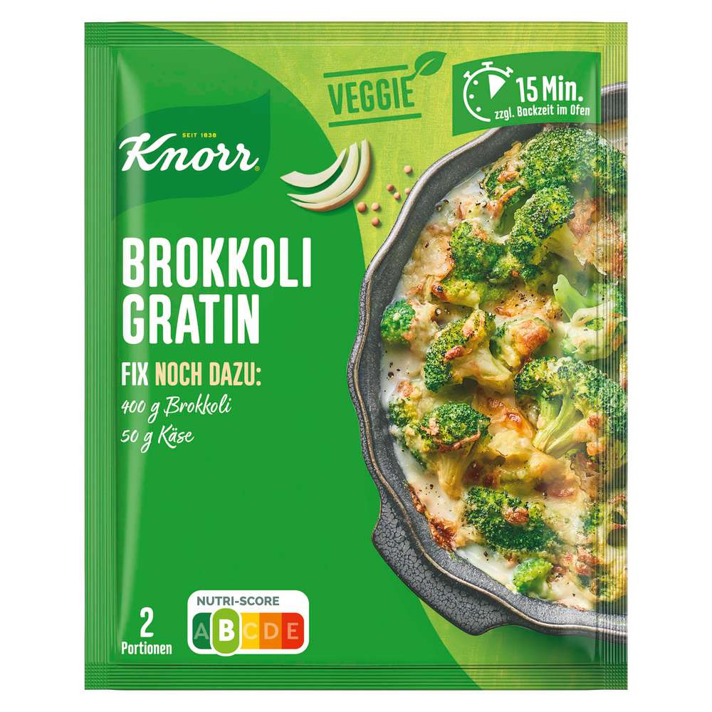 Produktabbildung Knorr Fix-Gewürzmischung, Broccoli-Gratin