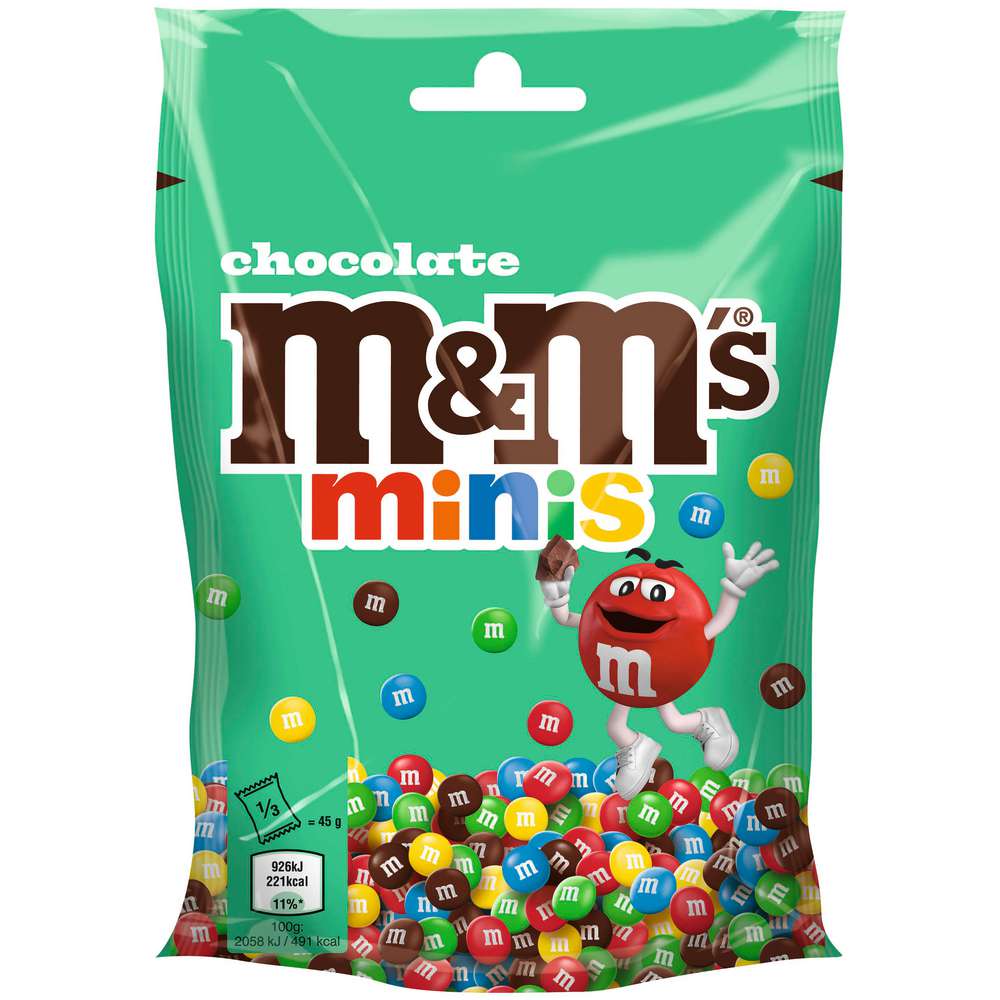 Produktabbildung M&M's Schokolinsen Mini Choc