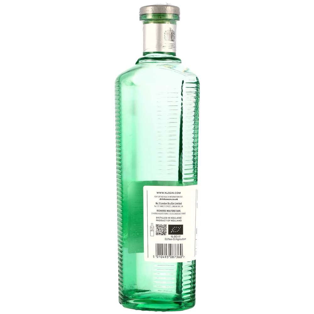 Produktabbildung No.3 London Dry Gin Organic 46%